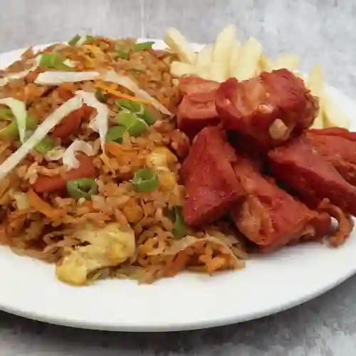 Arroz Chino + Costilllas