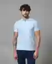 Camiseta Polo Hombre Azul L 190G000_AZU144214 Rifle