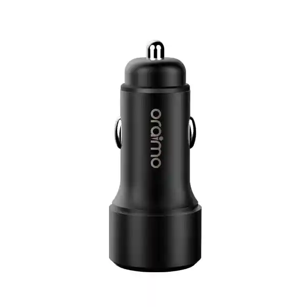 Oraimo Cargador Carro Bullet Pd Negro