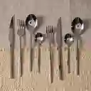 Set de Cubiertos Alton Plateado Ambiente Gourmet