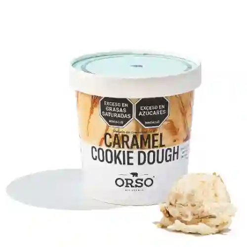 Medio Litro Cramel Cookie Dough