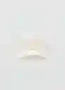 Gorra Basic Blanco Talla 99 Hombre Mango
