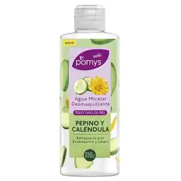 Pomys Agua Micelar Desmaquillante Pepino y Caléndula