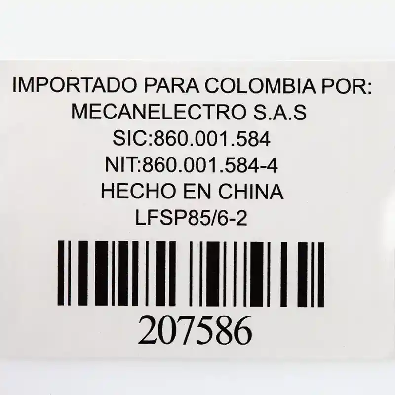 Expressions Plato Sopa Líneas Negras 21. 5 cm LFSP85-6