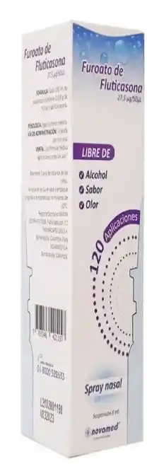 Novamed Fluticasona Furoato Spray Nasal (27.5 mg)