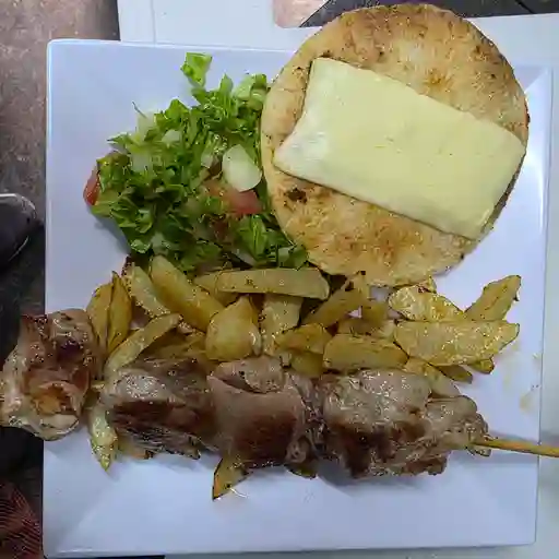 Chuzos de pollo