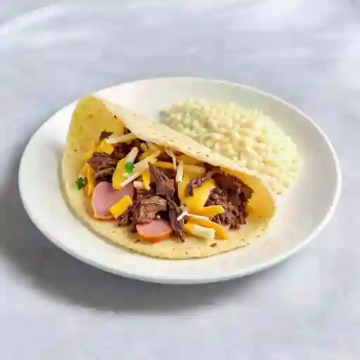 Arepa ropa vieja vip