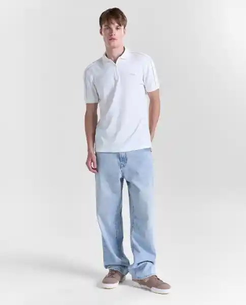 Polo Hombre Crudo Talla M 809G009_CRU110606 Americanino