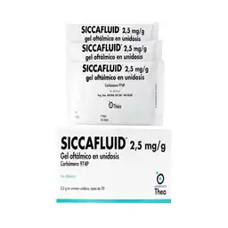 Siccafluid Vía Oftálmico (2,5Mg/G)