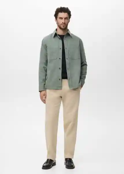Sobrecamisa Jazz Caza Talla L Hombre Mango
