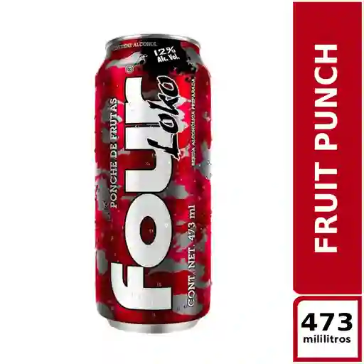 Cuatro Ponche de Frutas Loko 473 ml