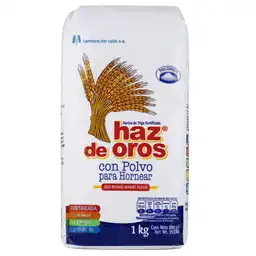 Haz de Oros Harina de Trigo Fortificada con Polvo para Hornear