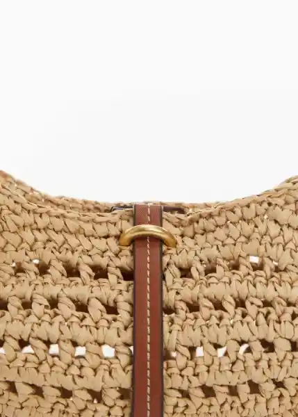 Bolso I Malta Cuero Talla 99 Mujer Mango