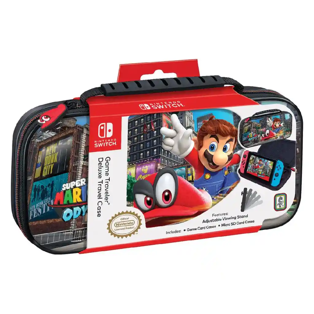 Nintendo Switch Estuche Duro Súper Mario Odyssey 1 RDS