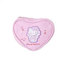 Monedero Con Corazón Bordado Hello Kitty Serie Sanrio Miniso