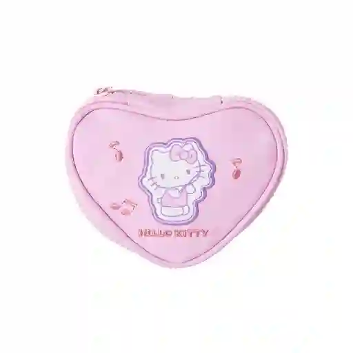 Monedero Con Corazón Bordado Hello Kitty Serie Sanrio Miniso