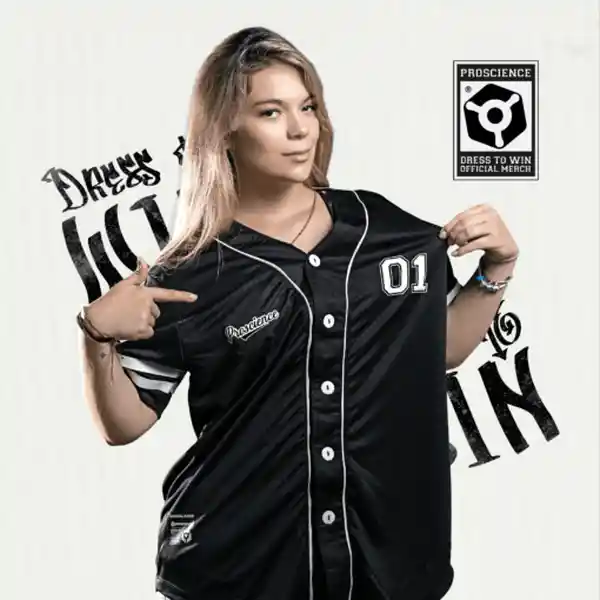 Proscience Camiseta Beisbolera Negra L
