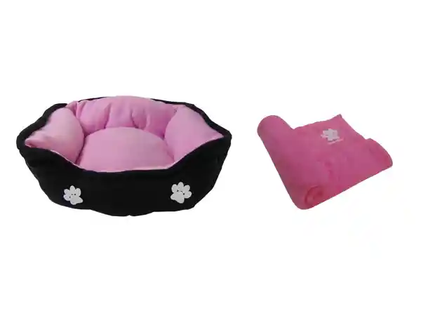 Hally Pets Set Para Mascota Cama + Cobija Térmica Osado OT0001