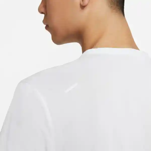 Nike Camiseta M Df Rise 365 Ss Para Hombre Blanco Talla M