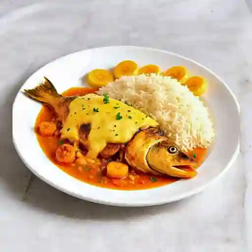 Trucha en Salsa de Mariscoss