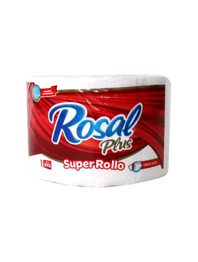 Rosal Plus Papel Higiénico Super Rollo con Triple Hoja