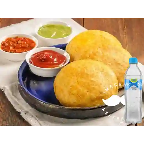 Combo Arepa de Huevo + Brisa Sin Gas 600ML