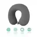 Almohada de Viaje Cuello Espuma Viscoelástica Gris Miniso