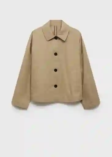 Chaqueta Apple Khaki Talla L Mujer Mango