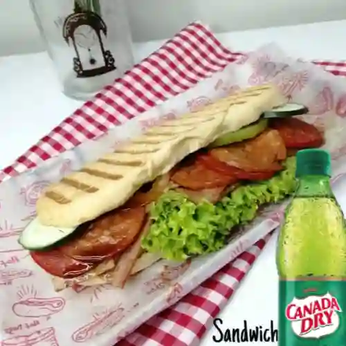 Sandwich de Pepperoni + Canadadry