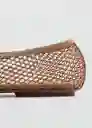 Zapatos Gala Nude Talla 39 Mujer Mango