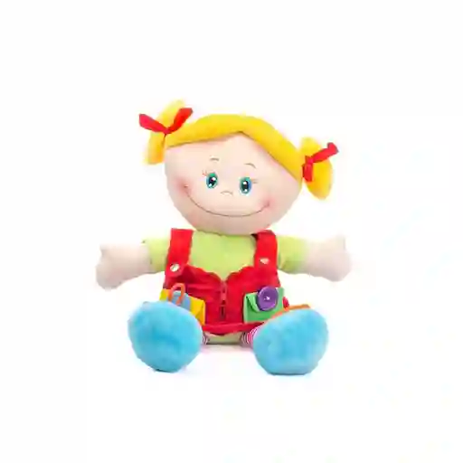 Muñeca de Trapo Didáctica Para Niñas 46 cm Monkey Brands