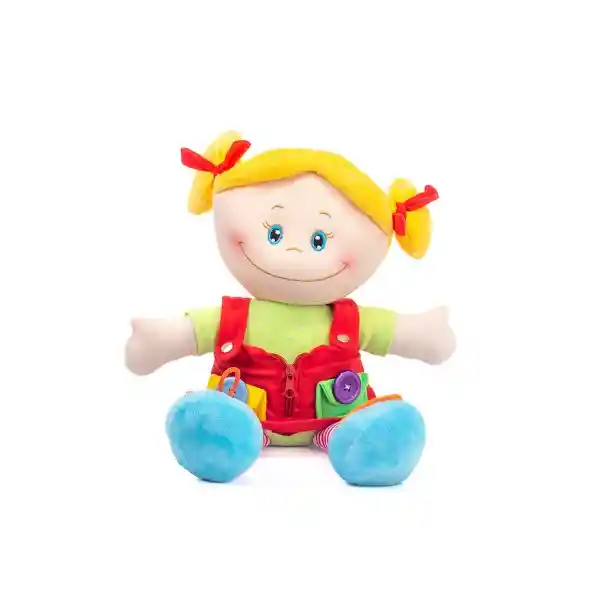 Muñeca de Trapo Didáctica Para Niñas 46 cm Monkey Brands