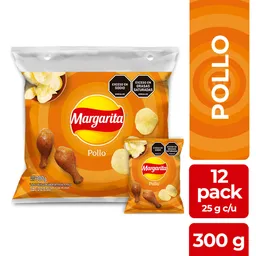 Margarita Snack Papas Pollo 25 g