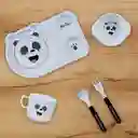 Set de Vajilla we Bare Bears Collection Panda Miniso