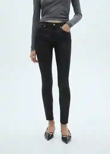 Jean Alex Khaki Talla 40 Mujer Mango