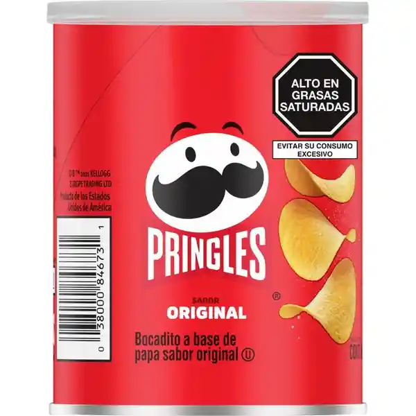 Pringles Snack de Papas Fritas Sabor Original