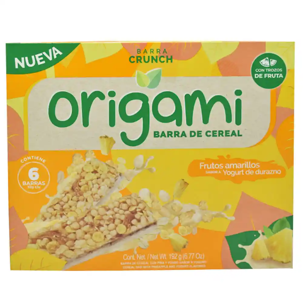 Origami Barras Cereal Frutos Amari