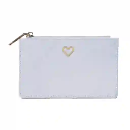 Monedero Con Corazón Serie Azul Miniso