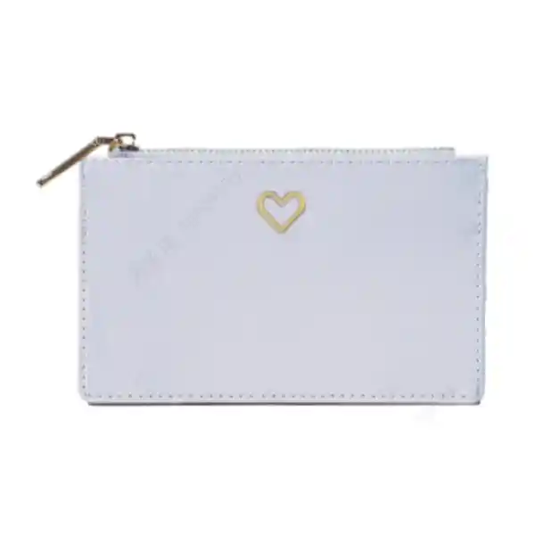 Monedero Con Corazón Serie Azul Miniso