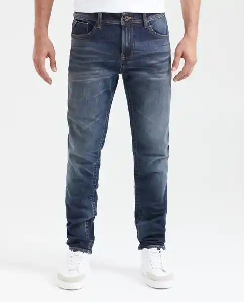 Jean Slim Fit Famous Azul Clásico Oscuro Talla 32 / 32 Chevignon