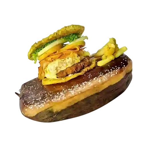 Hamburguesa patacón