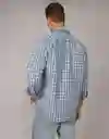 Camisa Hombre Azul Talla: SMALL 2722453 American Eagle