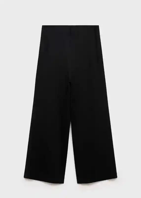 Pantalón Marco-w Negro Talla Xl Mujer Mango