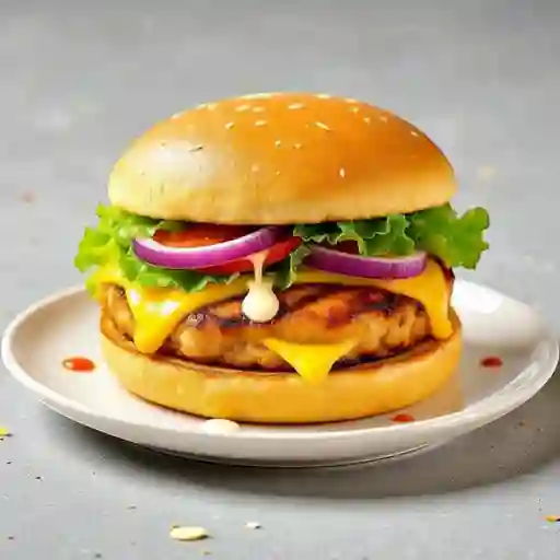 Hamburguesa De Pollo