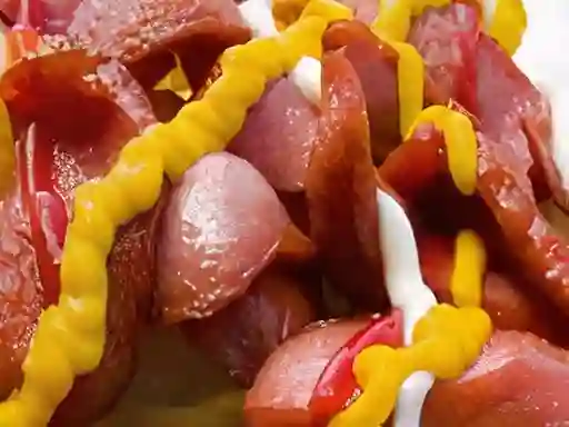 Salchipapa Sencillo