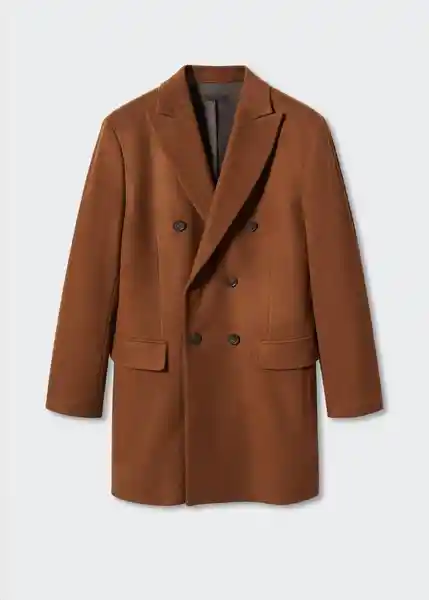 Abrigo Pep-I Caramelo Talla M Hombre Mango