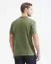 Camiseta Basic Masculino Verde Galeras Ultraoscuro M Chevignon