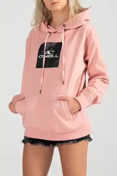 ONeill Buzo Hoodie Cube Femenino Rosado Talla XS