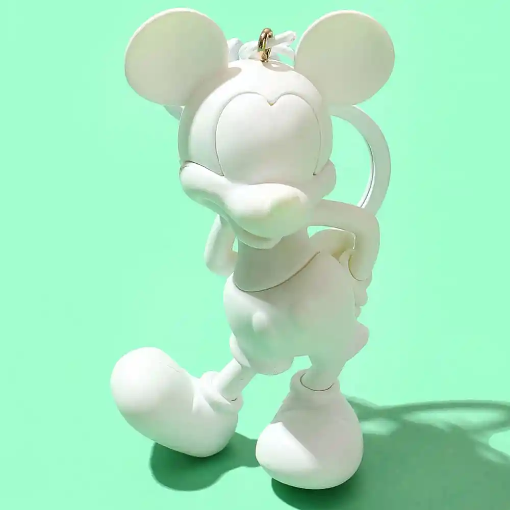 Disney Llavero Colección Mickey Mouse 3D Blanco