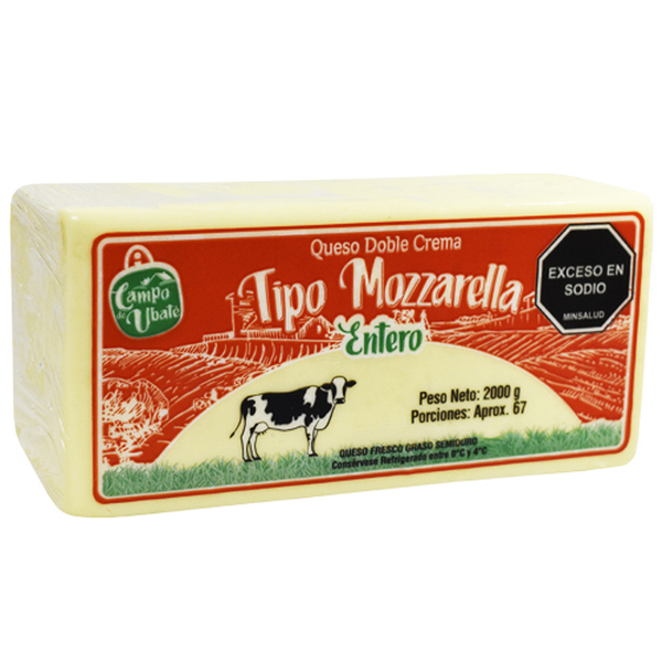 Campo de Ubate Queso Doble Crema 2000 g